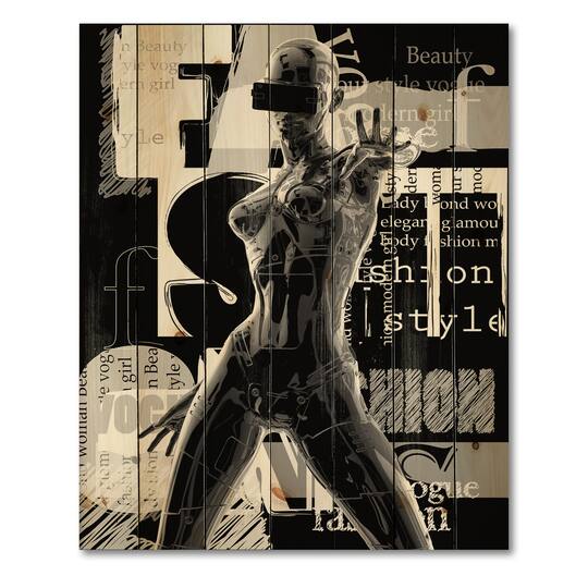 Designart - Monochrome Cyborg Body II
